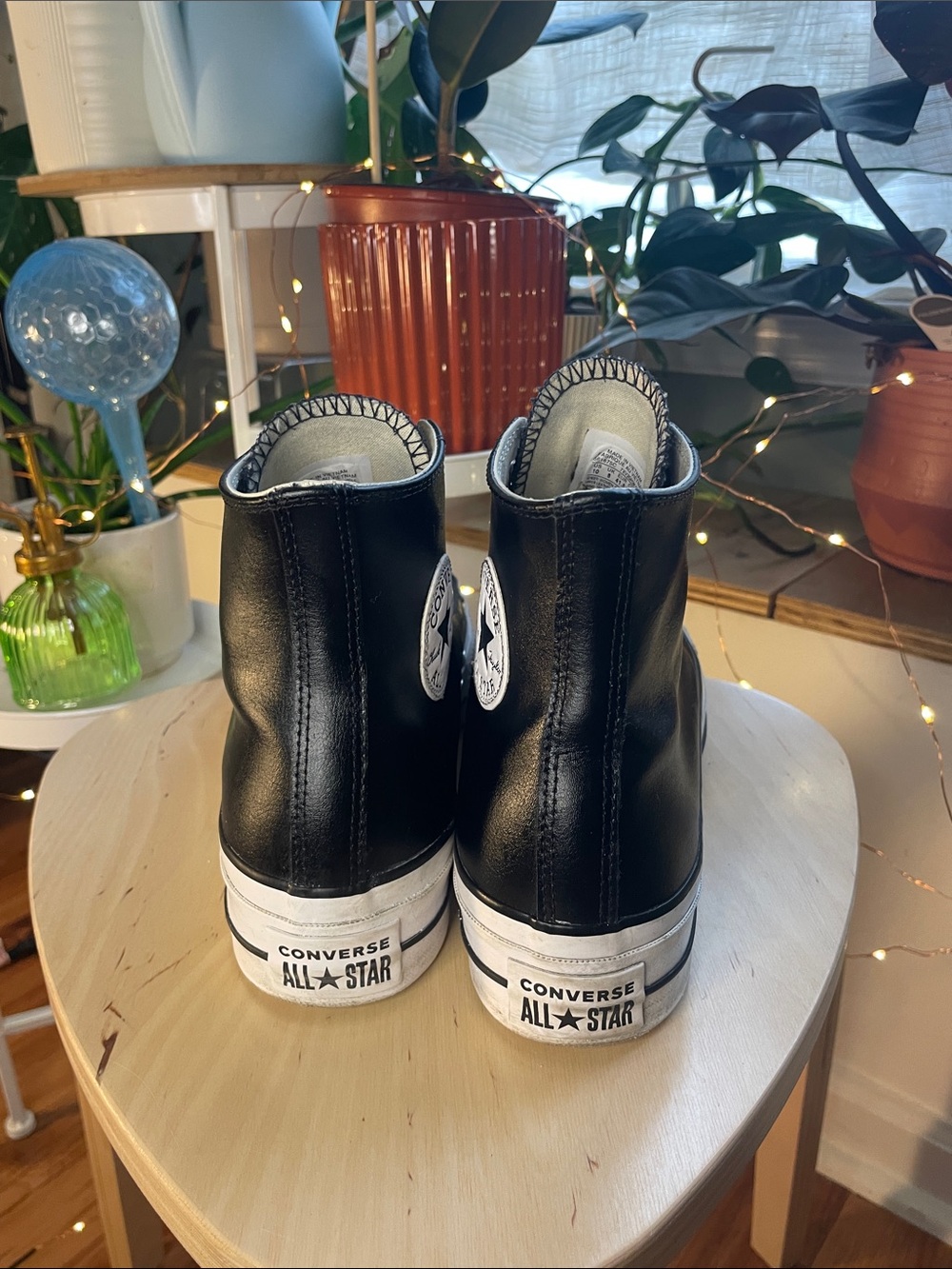 Chuck Taylor All Star Leather Platform - Picture 4 of 8